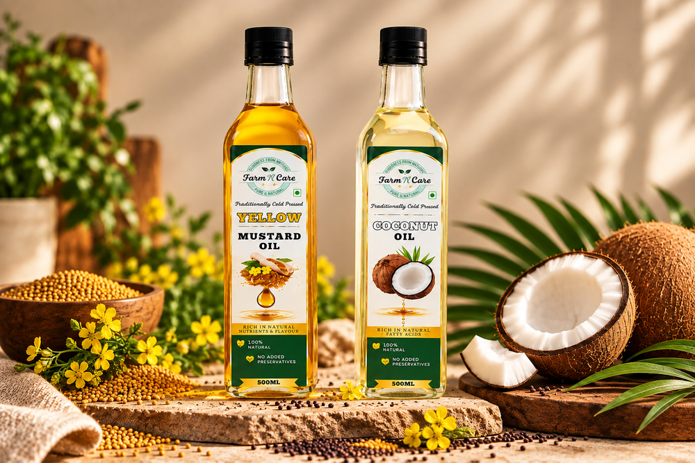 Farmncare Yellow & Coconut Oil Combo