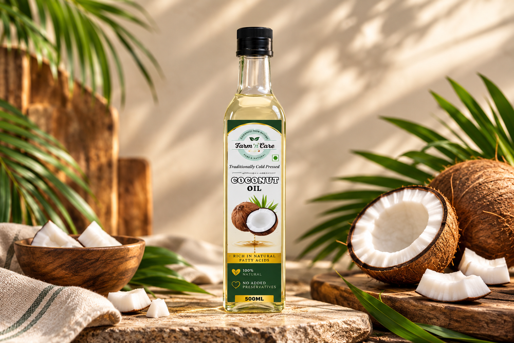 Farmncare Cold-Pressed Coconut Oil