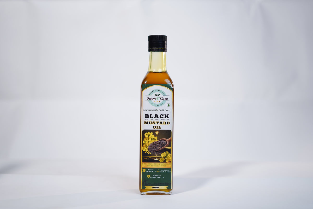 Farmncare Black Cold-Pressed Mustard Oil