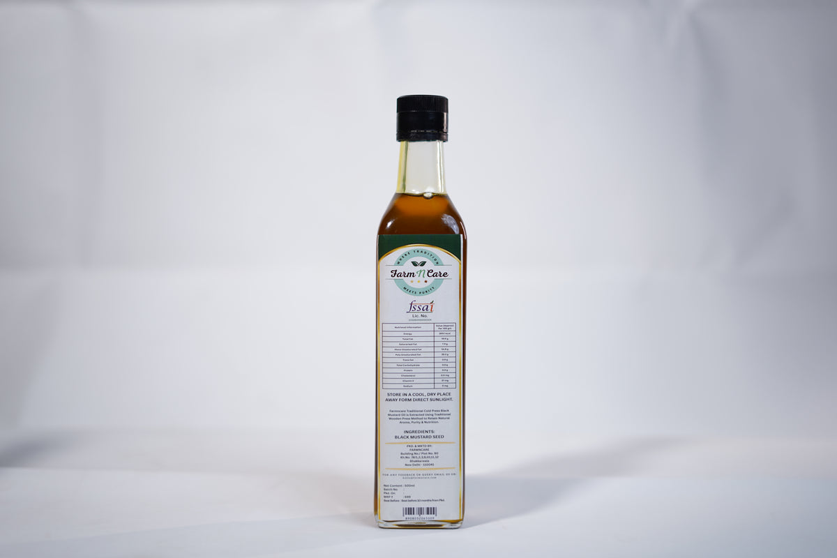 Farmncare Black Cold-Pressed Mustard Oil